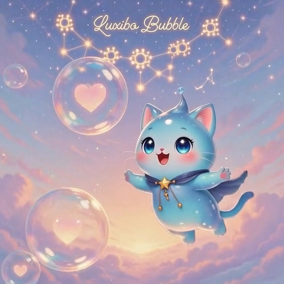 Epic emotion bubble background