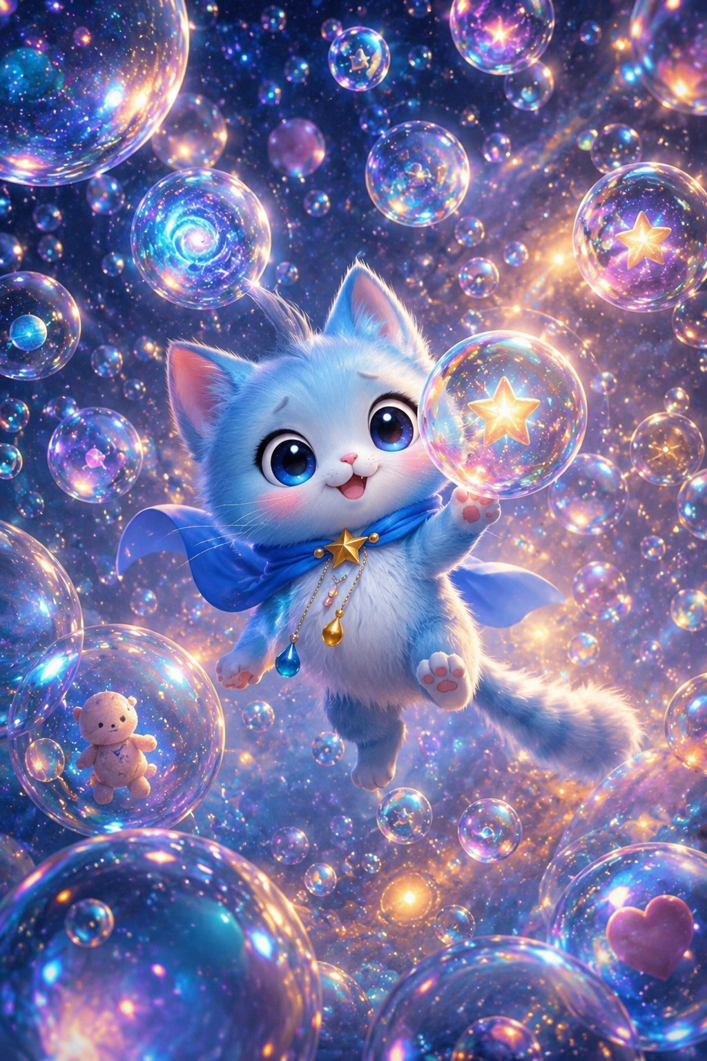 Epic emotion bubble background